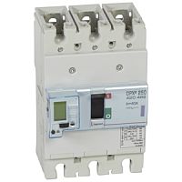 Автоматический выключатель DPX3 250 - эл. расцепитель - с изм. блоком - 50 кА - 400 В~ - 3П - 40 А | код. 420462 |  Legrand 